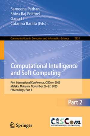 Computational Intelligence and Soft Computing de Sameena Pathan