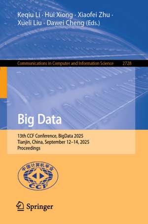 Big Data de Keqiu Li