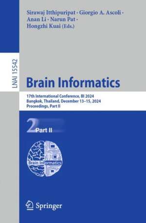 Brain Informatics de Sirawaj Itthipuripat