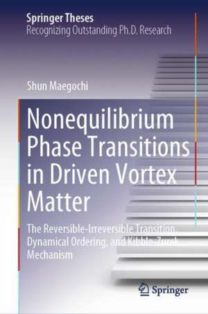 Nonequilibrium Phase Transitions in Driven Vortex Matter de Shun Maegochi