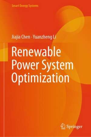 Renewable Power System Optimization de Jiajia Chen