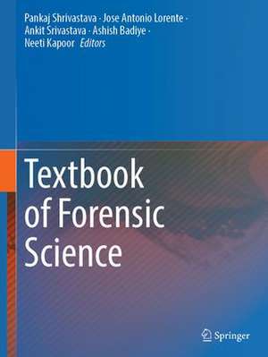 Textbook of Forensic Science de Pankaj Shrivastava