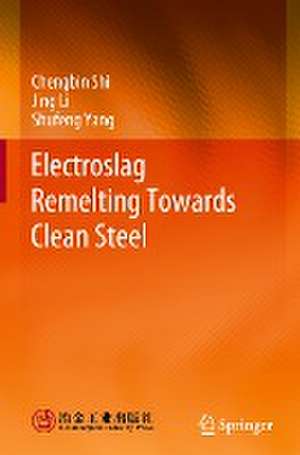 Electroslag Remelting Towards Clean Steel de Chengbin Shi