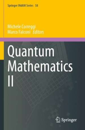 Quantum Mathematics II de Michele Correggi