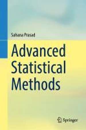 Advanced Statistical Methods de Sahana Prasad