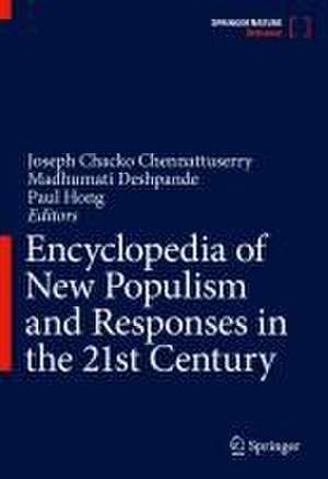 Encyclopedia of New Populism and Responses in the 21st Century de Joseph Chacko Chennattuserry