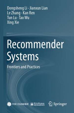 Recommender Systems de Dongsheng Li
