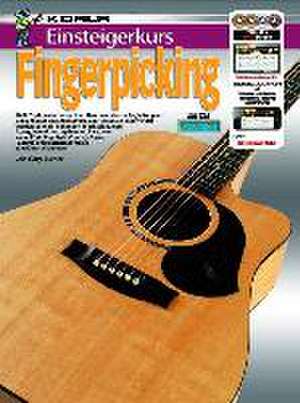 Einsteigerkurs Fingerpicking Gitarre de Gary Turner