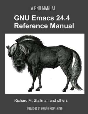 The GNU Emacs 24.4 Reference Manual: Istanbul de Richard M. Stallman