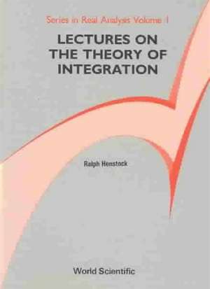 THEORY OF INTEGRATION,LECT ON THE (V1) de R Henstock