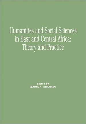 Humanities and Social Sciences in East a de Isaria N. Kimambo