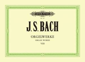 Orgelwerke in 9 Bänden - Band 8 de Johann Sebastian Bach