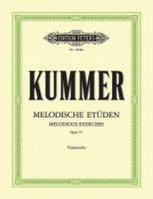 10 Melodious Exercises Op. 57 for Cello de Friedrich August Kummer