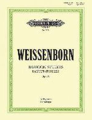 Fagott-Studien, Heft 1: Für Anfänger op. 8 de Julius Weissenborn