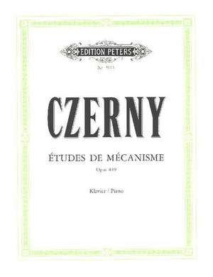 Études de Mécanisme op. 849 de Carl Czerny