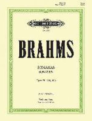 Complete Violin Sonatas de Johannes Brahms