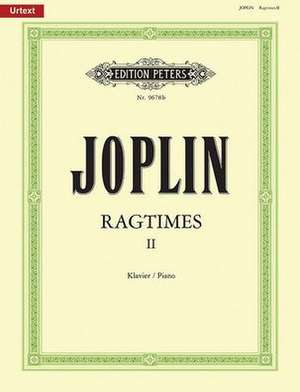 Ragtimes for Piano de Scott Joplin