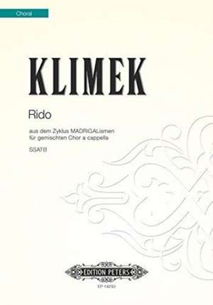 RIDO FROM MADRIGALISMEN SATB de JENS KLIMEK