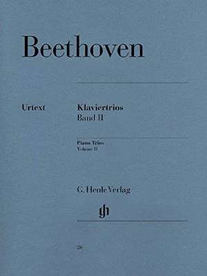 Beethoven, Ludwig van - Klaviertrios, Band II de Ludwig van Beethoven