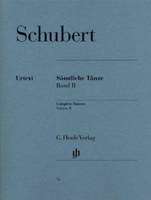 Sämtliche Tänze 2 de Franz Schubert