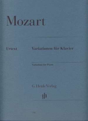 Variationen für Klavier de Wolfgang Amadeus Mozart