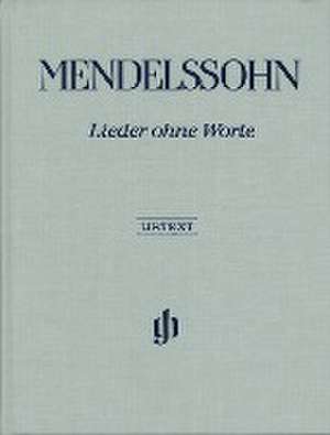 Mendelssohn Bartholdy, Felix - Klavierwerke, Band III - Lieder ohne Worte de Felix Mendelssohn Bartholdy