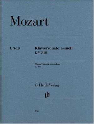 Mozart, Wolfgang Amadeus - Klaviersonate a-moll KV 310 (300d) de Wolfgang Amadeus Mozart