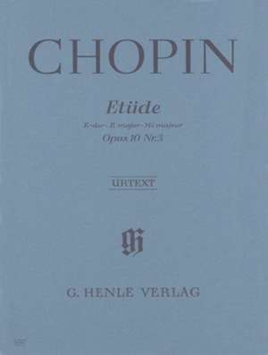 Etüde E-dur op. 10,3 de Frédéric Chopin