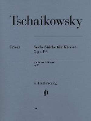 Tschaikowsky, Peter Iljitsch - Sechs Klavierstücke op. 19 de Peter Iljitsch Tschaikowsky