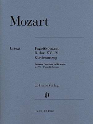 Konzert für Fagott und Orchester B-dur KV 191 de Wolfgang Amadeus Mozart