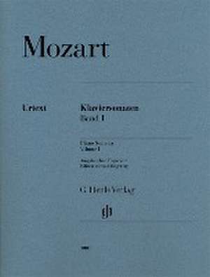 Klaviersonaten 1 br., Urtext de Wolfgang Amadeus Mozart