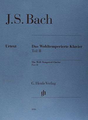 Bach, Johann Sebastian - Das Wohltemperierte Klavier Teil II BWV 870-893 de Johann Sebastian Bach