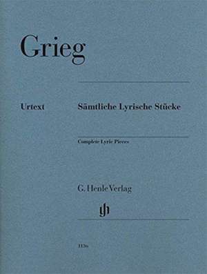 Sämtliche Lyrische Stücke de Edvard Grieg