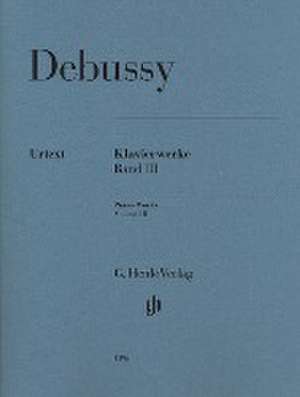 Das Klavierwerk 3 de Claude Debussy