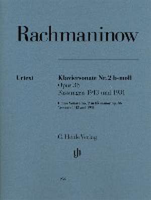 Klaviersonate Nr. 2 b-moll Opus 36 de Sergej Rachmaninow