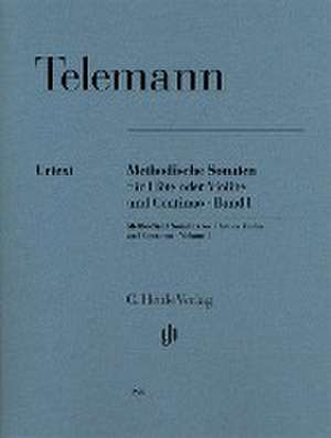 Methodische Sonaten für Flöte oder Violine und Bc Bd. I de Georg Philipp Telemann