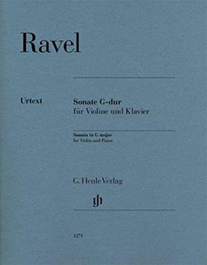 Sonate G-dur de Maurice Ravel