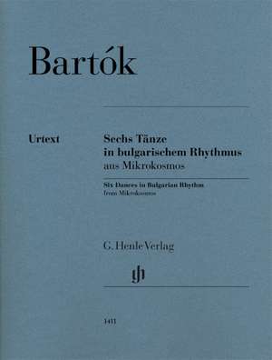 Sechs Tänze in bulgarischem Rhythmus aus Mikrokosmos de Béla Bartók