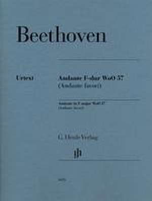 Beethoven, Ludwig van - Andante F-dur WoO 57 (Andante favori) de Ludwig van Beethoven