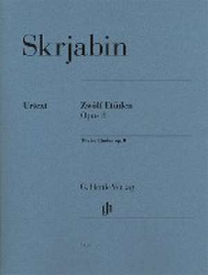 Alexander Skrjabin - Zwölf Etüden op. 8 de Alexander Skrjabin