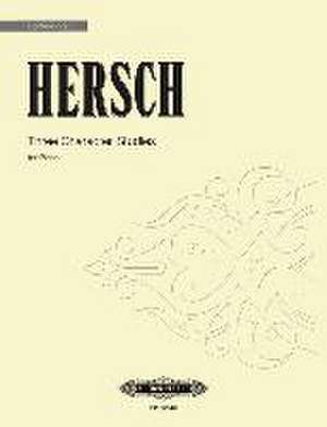 Three Character Studies de Fred Hersch