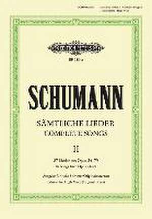 Complete Songs (High Voice) de Robert Schumann