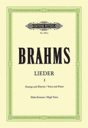 Complete Songs (High Voice) de Johannes Brahms