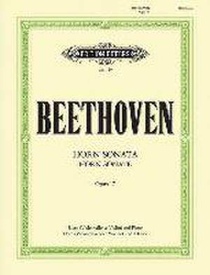 Horn Sonata in F Op. 17 (Edition for Horn/Cello/Violin and Piano) de Ludwig van Beethoven