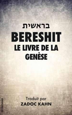 Bereshit de Zadoc Kahn