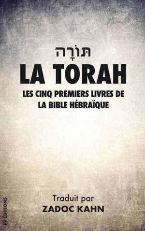 La Torah de Zadoc Kahn