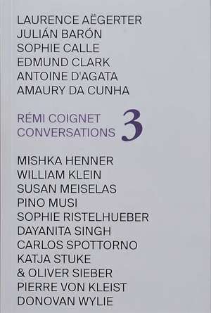 CONVERSATIONS, VOL.3 de Rémi Coignet
