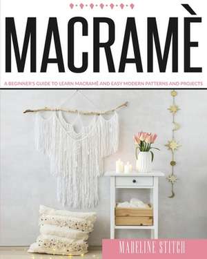 MACRAME de Madeline Stitch