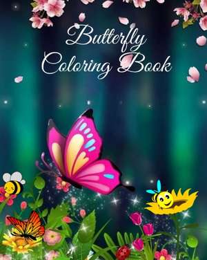 Butterfly Coloring Book de Sophia Caleb