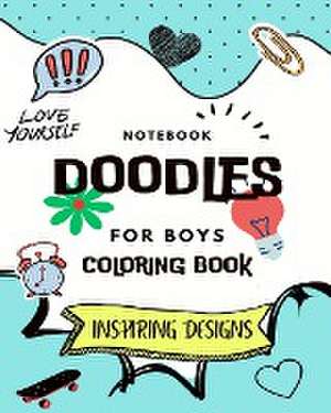 Notebook Doodles For Boys de Mandala Printing Press